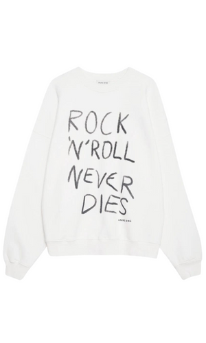 ANINE BING Miles Sweatshirt Rock n Roll