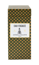 Load image into Gallery viewer, Astier de Villatte Eau Fugace 150ml perfume fragrance in luxurious green box decorated with gold clover motifs, available at Amara Home.
