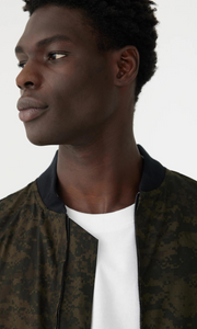 BASSIKE COTTON CAMO BOMBER