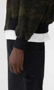 BASSIKE COTTON CAMO BOMBER