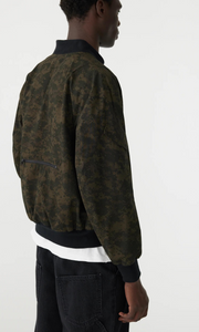 BASSIKE COTTON CAMO BOMBER