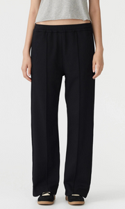 BASSIKE Stretch Twill Pinstitch Detail Pant