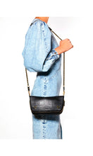 Load image into Gallery viewer, JEROME DREYFUSS Bobi S bag in Croco Noir at Amara Home
