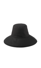 Load image into Gallery viewer, LACK OF COLOR Holiday Bucket hat in black canvas at Amara Home
