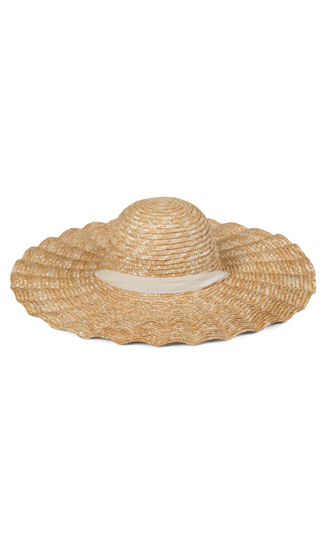 LACK OF COLOR Scalloped Dolce Hat at Amara Home