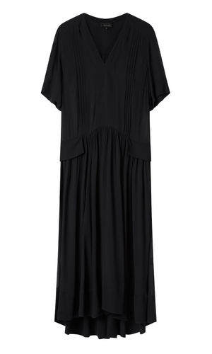 LEE MATHEWS Celia V-Neck Dress