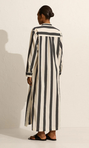 MATTEAU Relaxed Stripe Djellaba