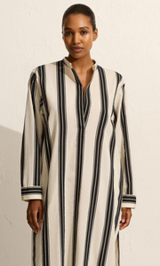 MATTEAU Relaxed Stripe Djellaba