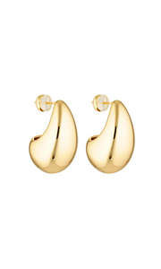 PORTER Blob Earrings Gold