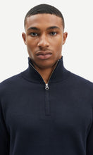 Load image into Gallery viewer, SAMSOE-SAMSOE-Gunan-Turtle-Neck-Zip-Jumper-10490-Sky-Captain-Men&#39;s-Fashion-Clothing-Amara-Home
