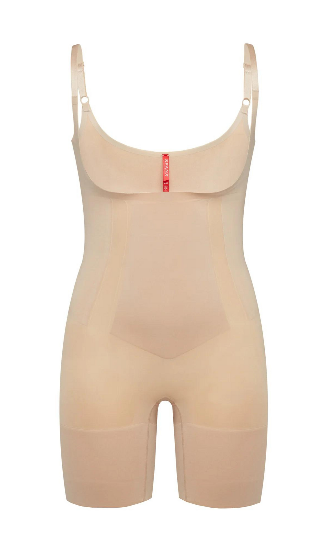 SPANX Oncore Open-Bust Mid-Thigh Bodysuit