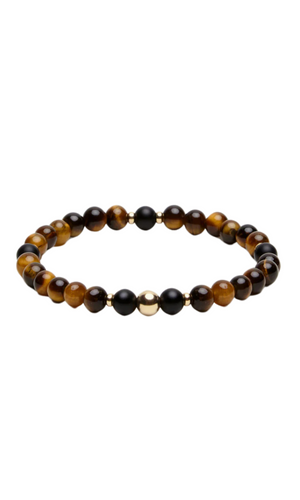 SPIRITUS STONES Universal Inspiration Bracelet with Tigers Eye & Onyx