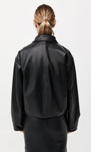 Load image into Gallery viewer, ST. AGNI Cocoon Leather Jacket
