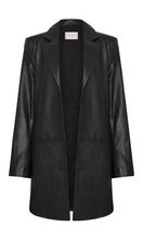 Load image into Gallery viewer, ST. AGNI Leather Longline Jacket
