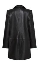 Load image into Gallery viewer, ST. AGNI Leather Longline Jacket
