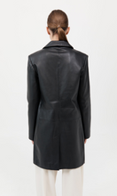 Load image into Gallery viewer, ST. AGNI Leather Longline Jacket
