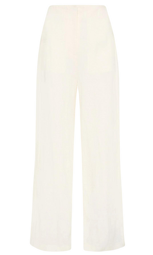 ST. AGNI Linen Wide Leg Pants