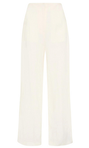 ST. AGNI Linen Wide Leg Pants