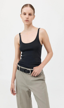 Load image into Gallery viewer, ST. AGNI Organic Cotton Slim Scoop Tank
