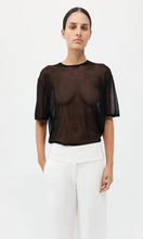 Load image into Gallery viewer, ST. AGNI Sheer Oversized Tee
