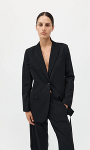 ST. AGNI Side Stripe Blazer