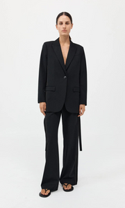 ST. AGNI Side Stripe Blazer