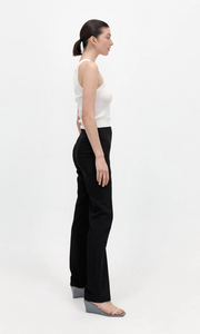 ST. AGNI Slim Panelled Trousers