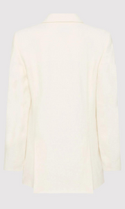 ST. AGNI Linen Split Sleeve Blazer