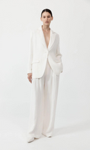 Load image into Gallery viewer, ST. AGNI Tailored Linen Blazer
