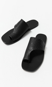 ST. AGNI Woven Abstract Slide