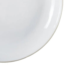 Load image into Gallery viewer, Close up of Wonki Ware unique ceramic pie dish with white textured glaze, handmade in South Africa, available at Amara Home.
