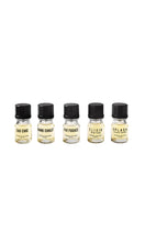 Load image into Gallery viewer, Astier de Villatte discovery set of five eaux de cologne fragrance in 10ml glass bottles, available at Amara Home.
