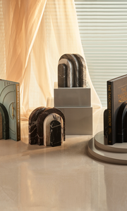 GREG NATALE Palazzo Bookends Nero