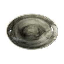 Load image into Gallery viewer, Wonki Ware unique ceramic Etosha Bowl with black textured glaze, handmade in South Africa, available at Amara Home.
