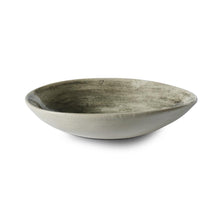 Load image into Gallery viewer, Wonki Ware unique ceramic Etosha Bowl with black textured glaze, handmade in South Africa, available at Amara Home.
